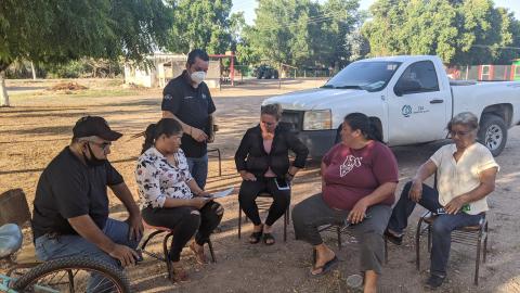 Constitución de Comité de Contraloría Social con beneficiarios del Programa Agua Potable, Drenaje y Tratamiento